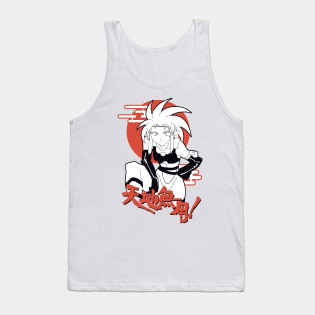 Ryoko Hakubi Tenchi Tank Top by paisdelasmaquinas